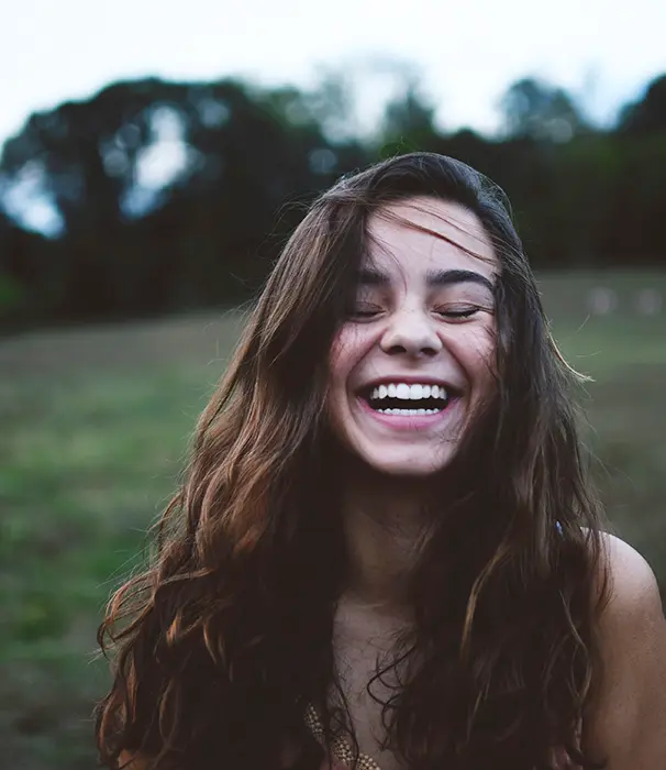 Happy Woman Smiling