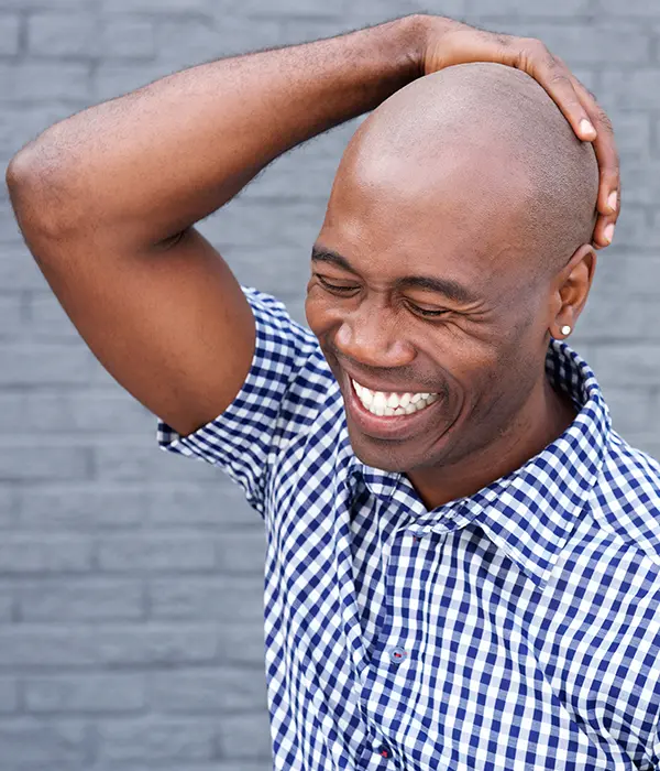 Man With White Teeth Smiling